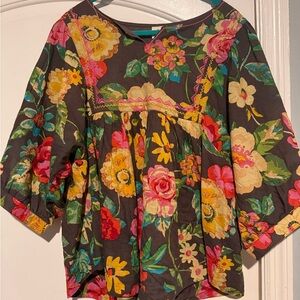 Ivy Jane Floral Blouse - Multicolor
